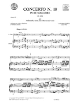Concerto N° 10, Ré Majeur G. 483 - BOCCHERINI - Partition